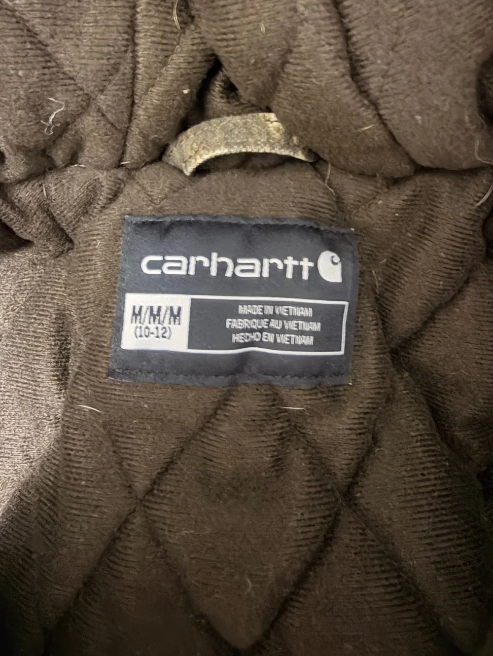 Carhartt Mossy Oak Hooded Youth Jacket 10-12 Medium OJ8579-B